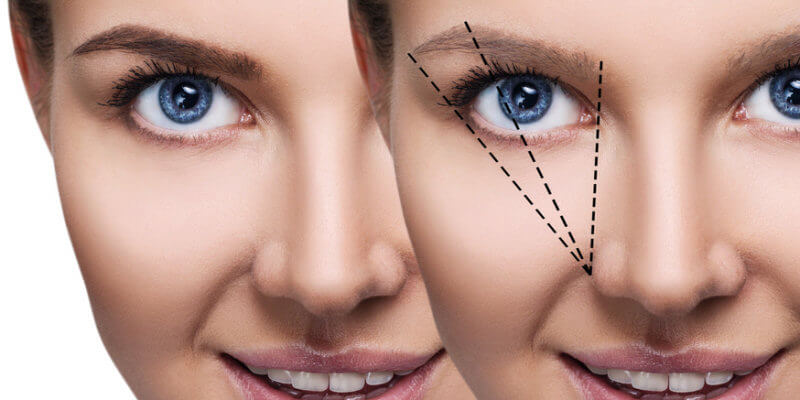 Die perfekte Augenbrauenform fuer ihr Gesicht